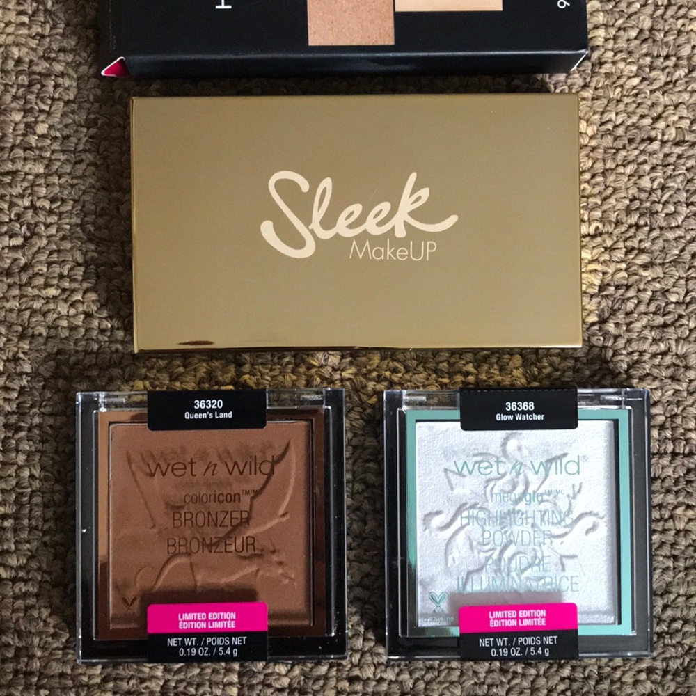 Wet &wild bronzer n highlighter sleek highlighter